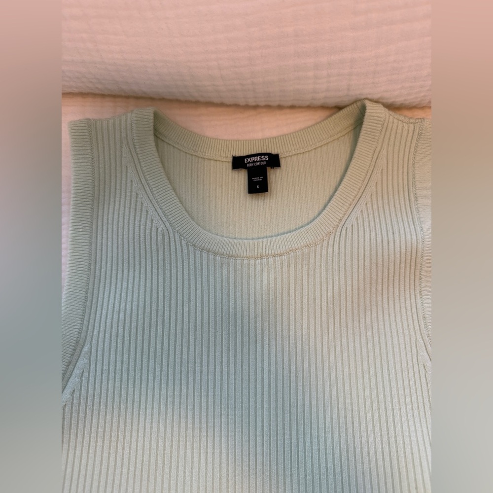 Express - Ribbed Midi Dress - S - Picture 3 of 5